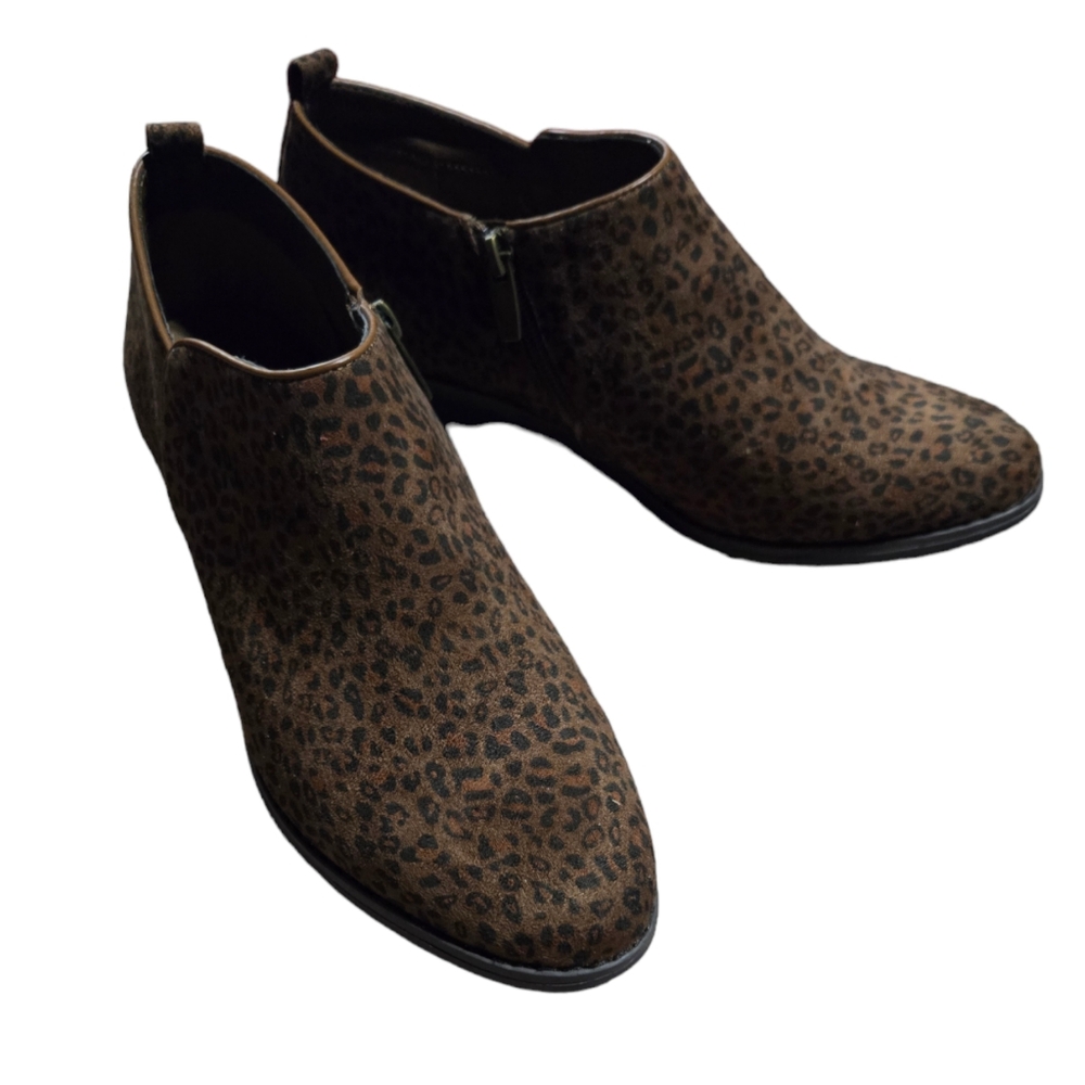 Eva & Zoe Maeve Leopard Brown 9.5